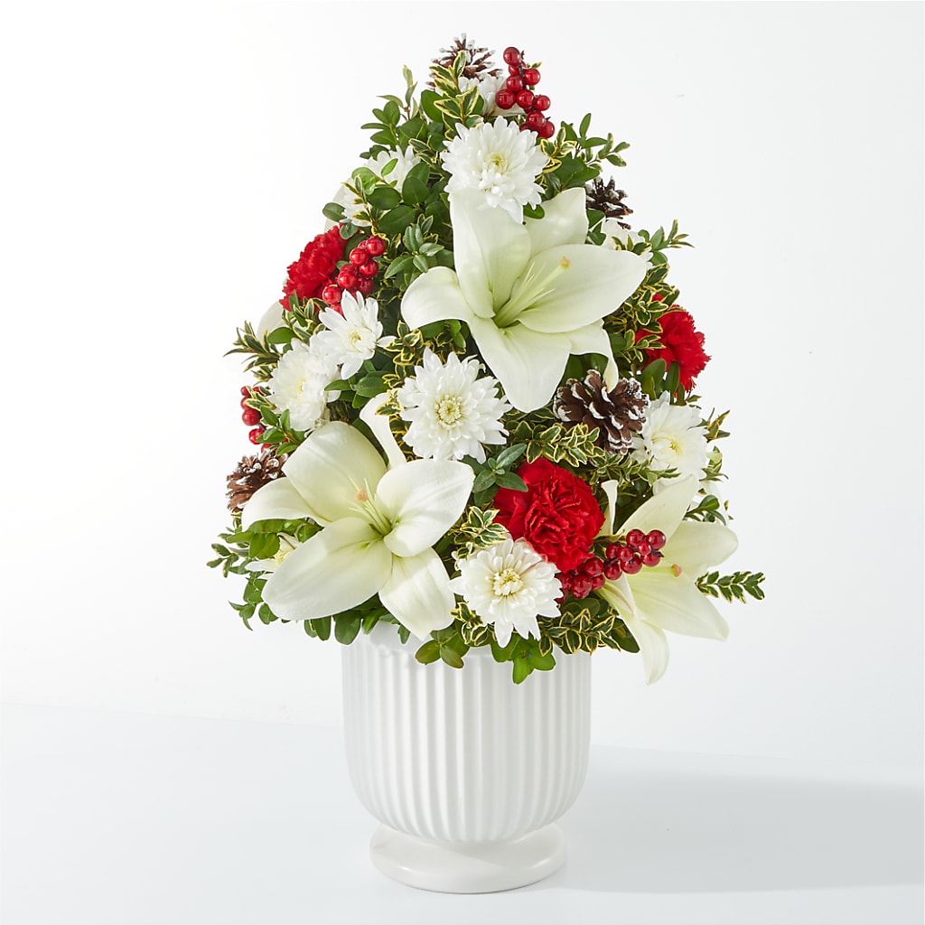 Festive Moments Tree – Floral Design At Evergreen Llc, Princeton NC