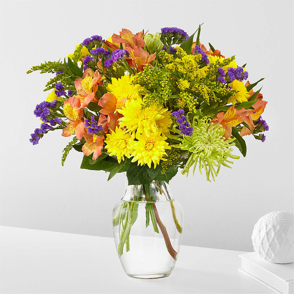 Marmalade Skies Bouquet – Floral Design At Evergreen Llc, Princeton NC