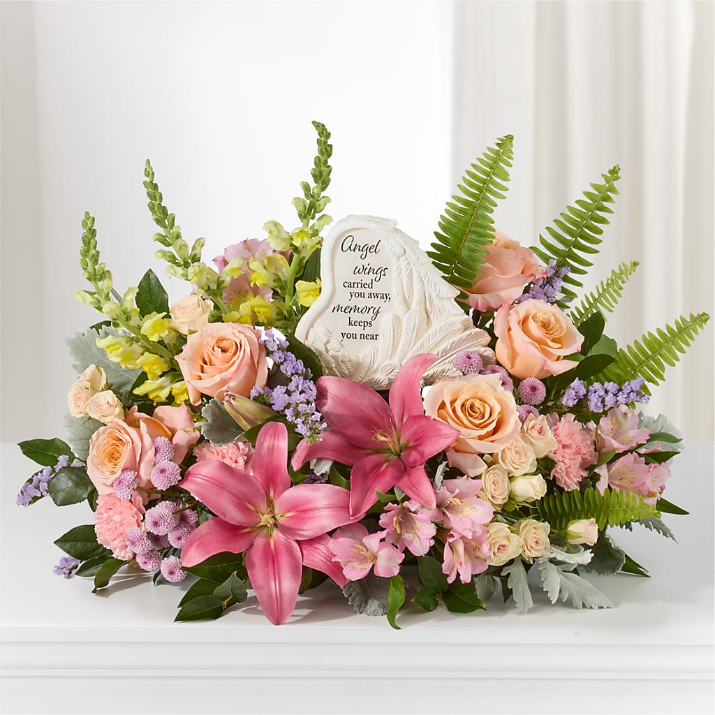 Gentle Light Arrangement – Floral Design At Evergreen Llc, Princeton NC
