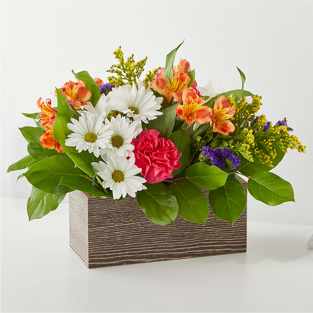 Oopsie Daisy Box Bouquet – Floral Design At Evergreen Llc, Princeton NC