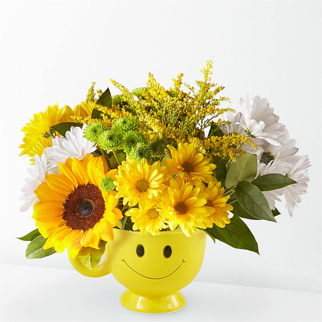 Joyful Smiles Bouquet – Floral Design At Evergreen Llc, Princeton NC