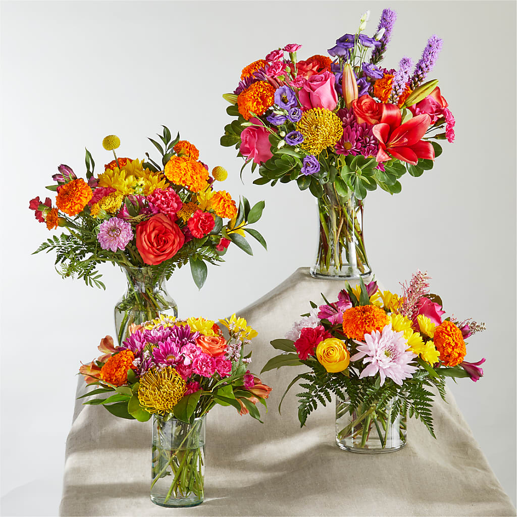 Feast of Color – A Florist Original – Floral Design At Evergreen Llc, Princeton NC
