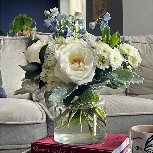 Clear Skies Bouquet – Floral Design At Evergreen Llc, Princeton NC