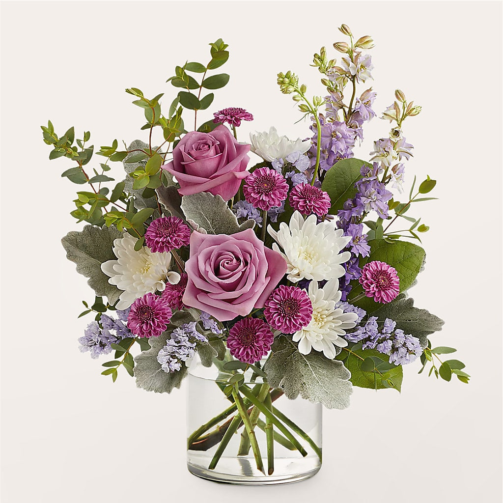 Violet Frost Bouquet – Floral Design At Evergreen Llc, Princeton NC