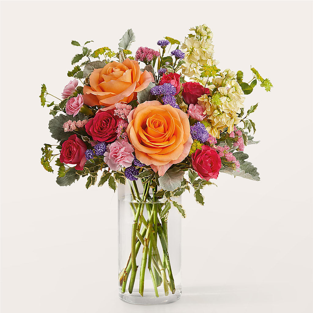 Tangerine Tango Bouquet – Floral Design At Evergreen Llc, Princeton NC