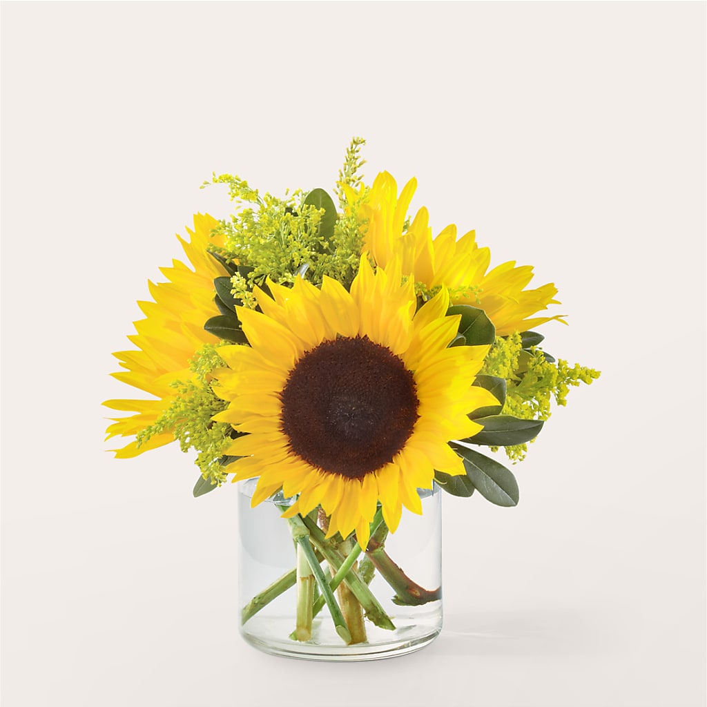 Beaming Sunflower Bouquet – Floral Design At Evergreen Llc, Princeton NC