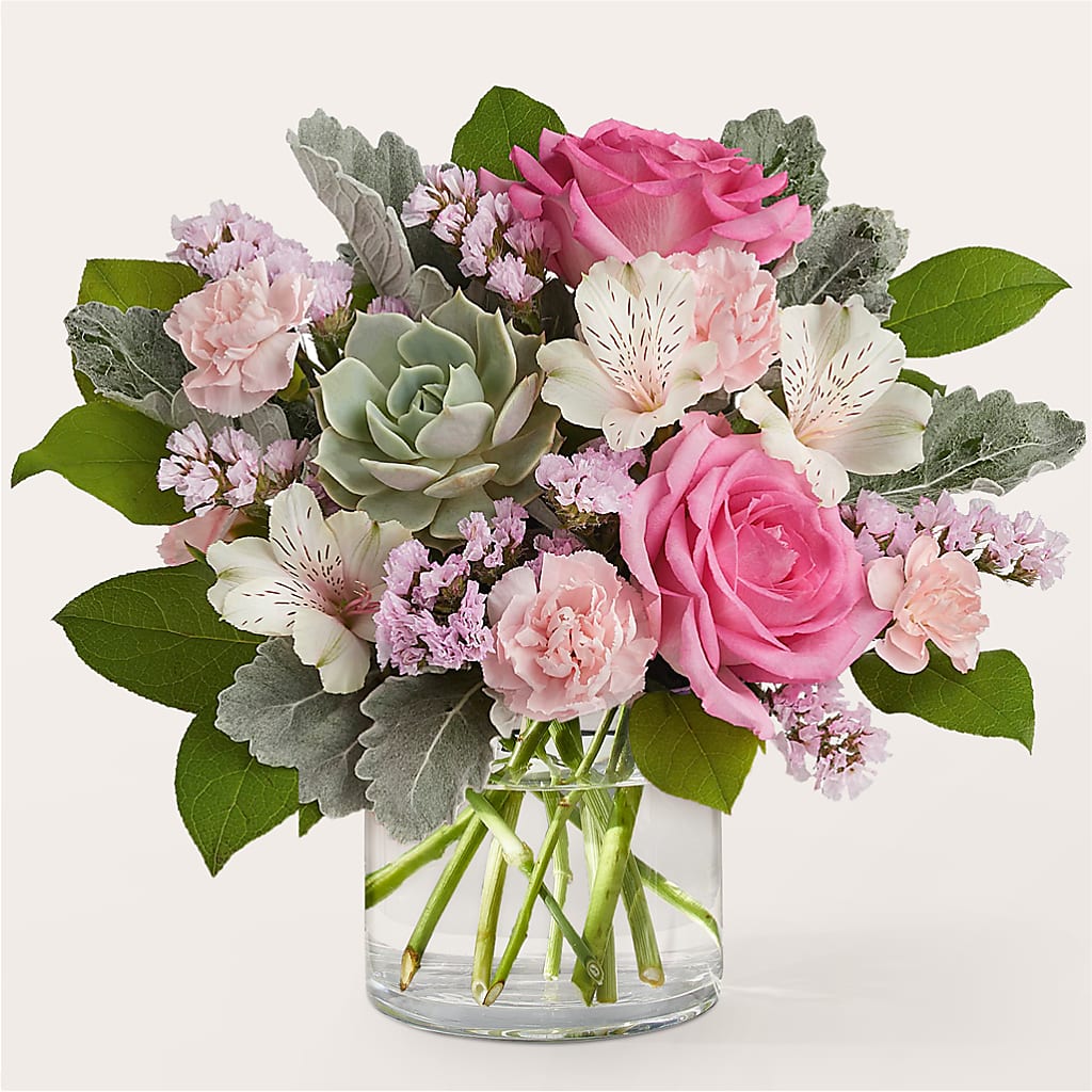 Dusty Rose Bouquet – Floral Design At Evergreen Llc, Princeton NC