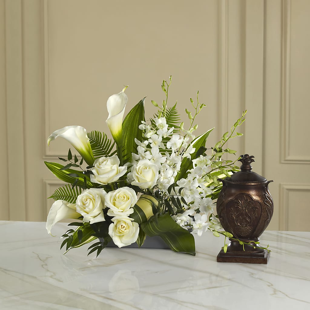 At Peace Arrangement – Floral Design At Evergreen Llc, Princeton NC
