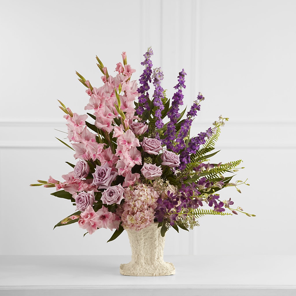 Flowing Garden Arrangement – Floral Design At Evergreen Llc, Princeton NC