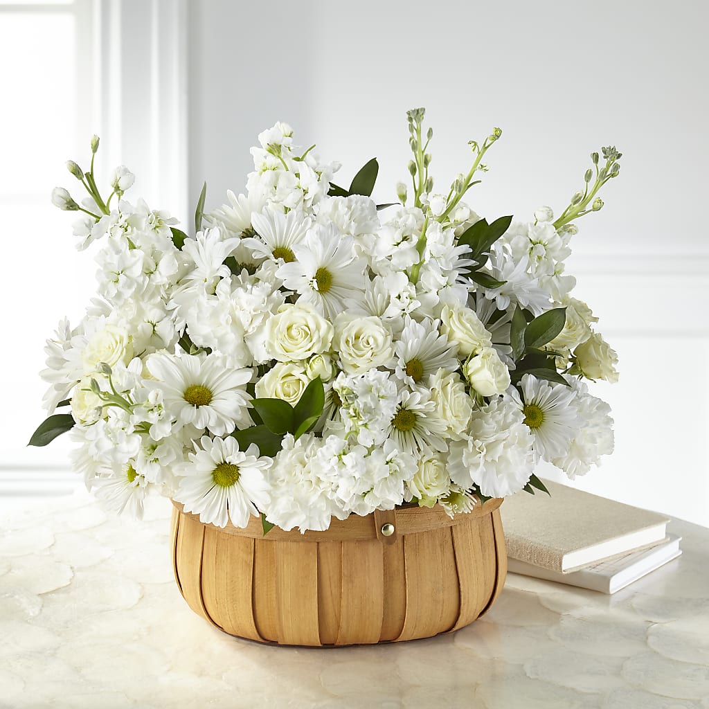 Graceful Garden Basket – Floral Design At Evergreen Llc, Princeton NC