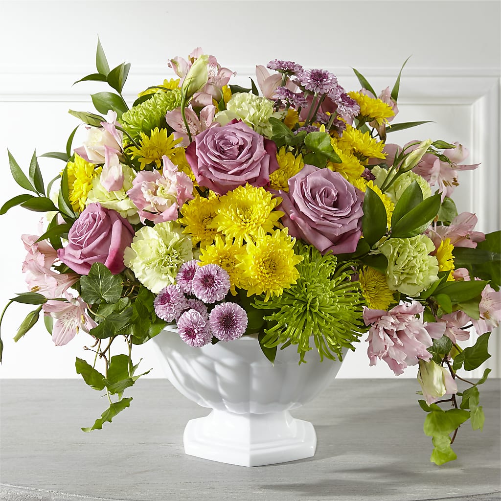 Healing Thoughts Arrangement – Floral Design At Evergreen Llc, Princeton NC