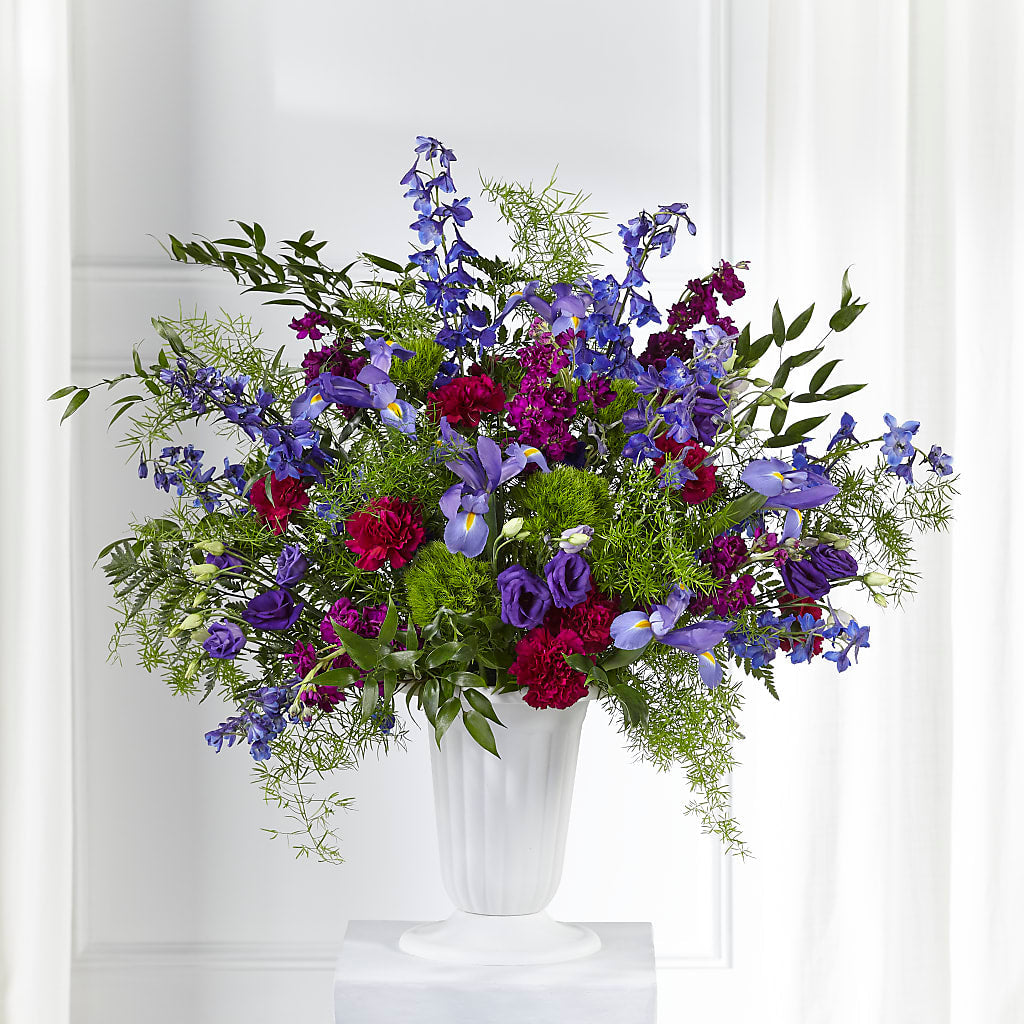 Memorial of Life Arrangement – Floral Design At Evergreen Llc, Princeton NC