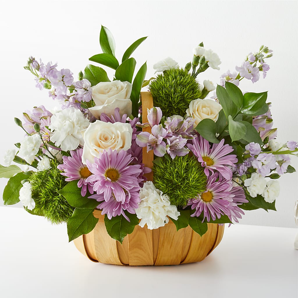 Peace & Love Basket – Floral Design At Evergreen Llc, Princeton NC