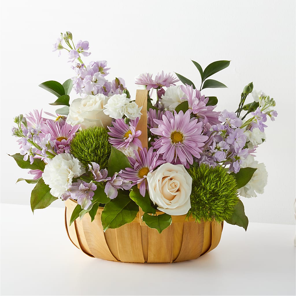 Peace & Love Basket – Floral Design At Evergreen Llc, Princeton NC