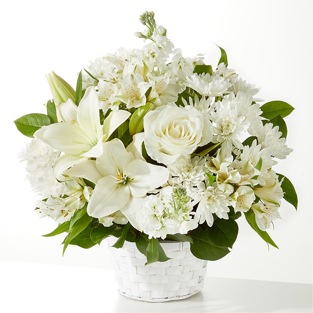 Peaceful Reflections Arrangement – Floral Design At Evergreen Llc, Princeton NC