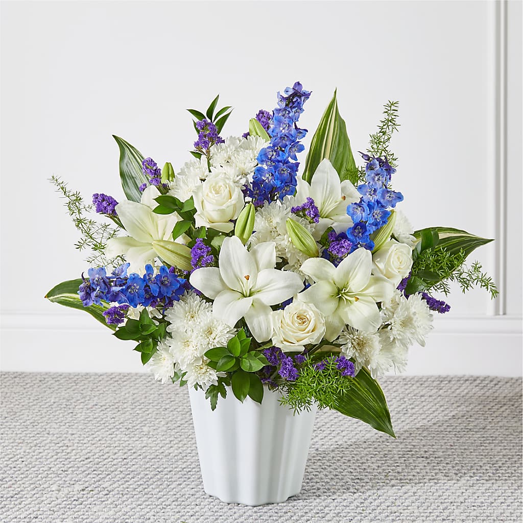 Take Comfort Floor Basket – Floral Design At Evergreen Llc, Princeton NC