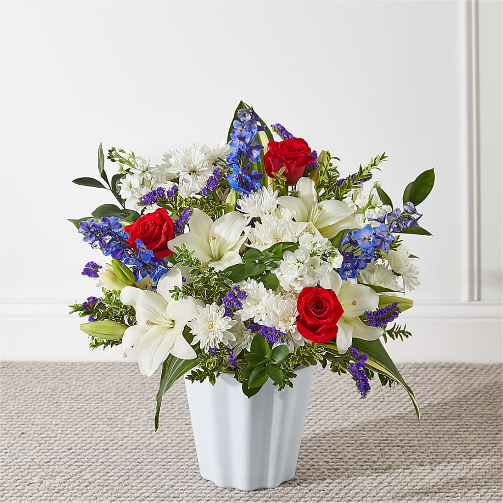 Consoled Floor Basket – Floral Design At Evergreen Llc, Princeton NC