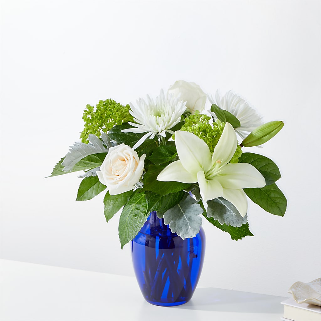 Snowy Dreams Bouquet – Floral Design At Evergreen Llc, Princeton NC