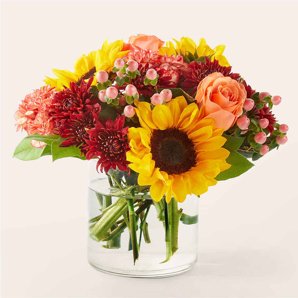 September Sunset Bouquet – Floral Design At Evergreen Llc, Princeton NC
