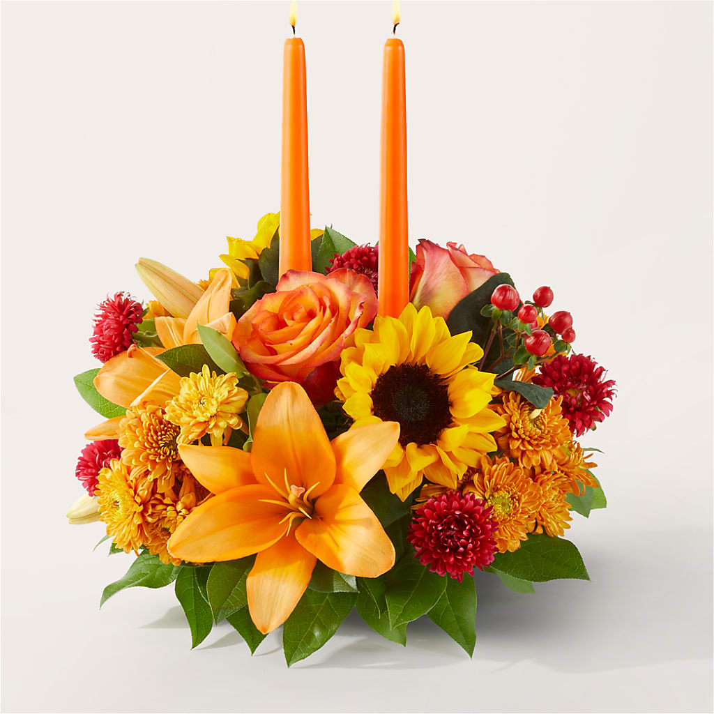 Grateful Centerpiece – Floral Design At Evergreen Llc, Princeton NC