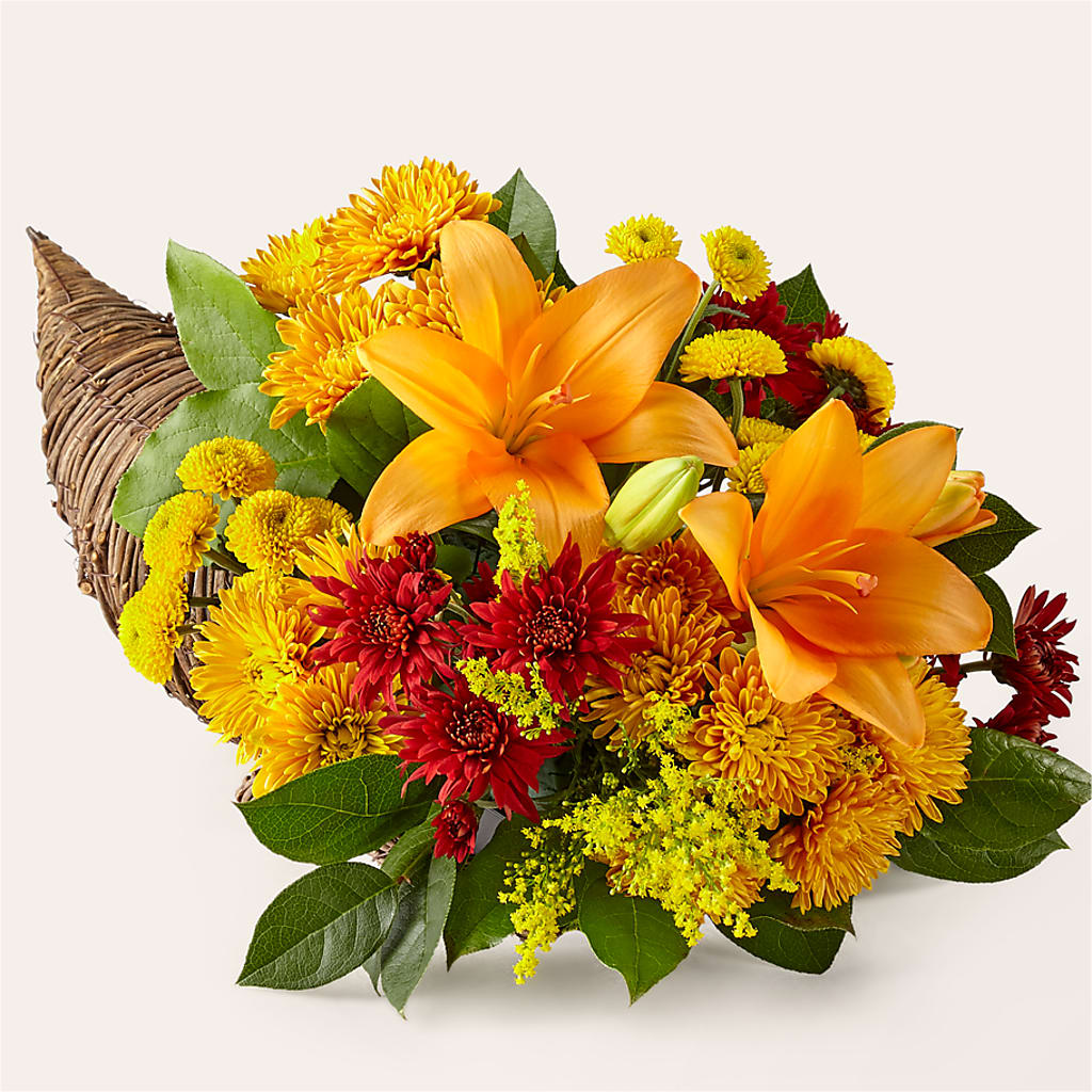 Feast of Color Cornucopia – Floral Design At Evergreen Llc, Princeton NC