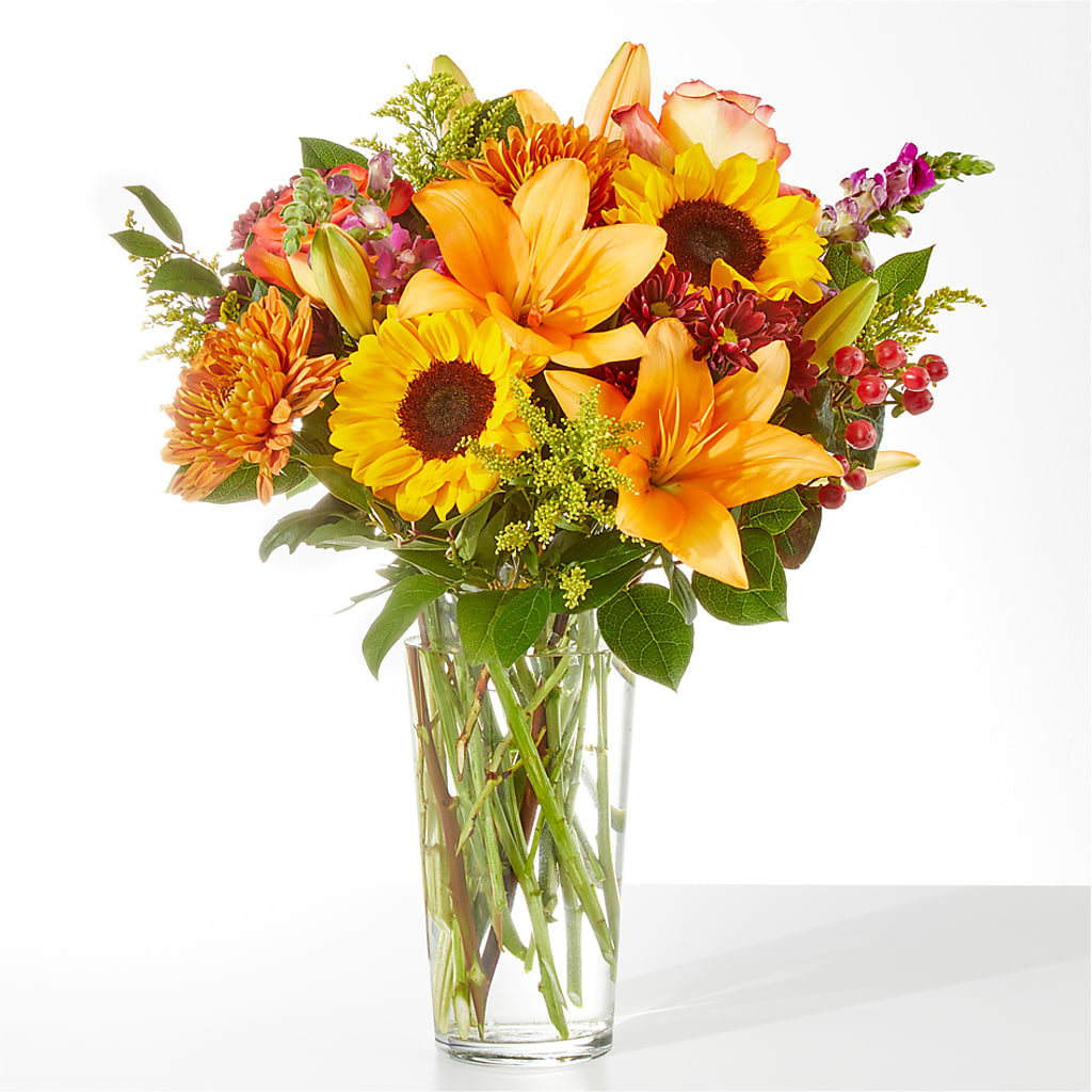 Seasons Change Bouquet – Floral Design At Evergreen Llc, Princeton NC