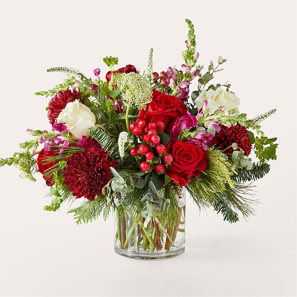 Cranberry Fizz Bouquet – Floral Design At Evergreen Llc, Princeton NC
