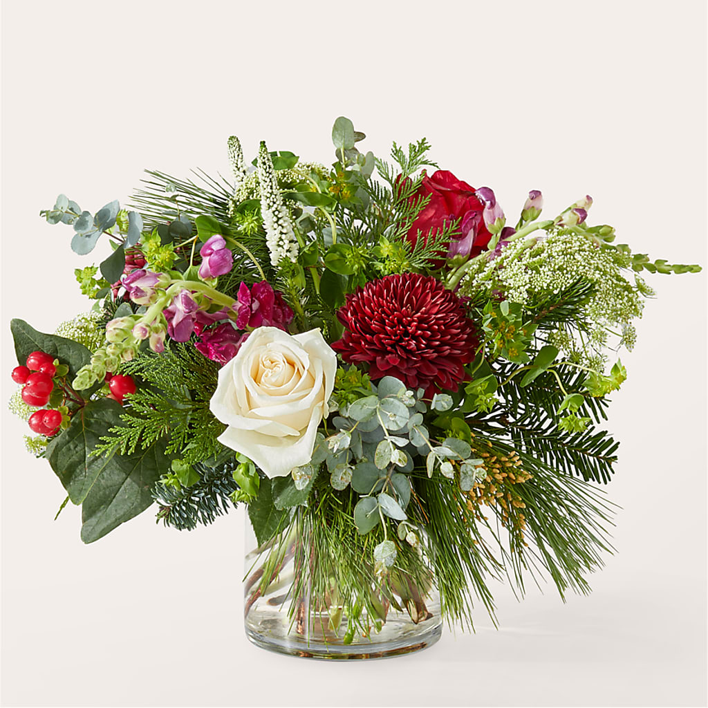 Cranberry Fizz Bouquet – Floral Design At Evergreen Llc, Princeton NC