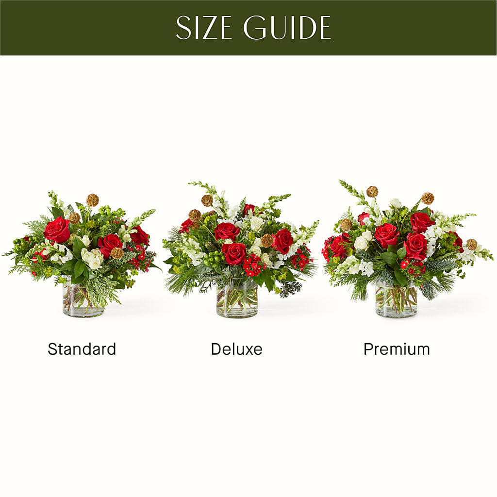 Deck the Halls Bouquet – Floral Design At Evergreen Llc, Princeton NC