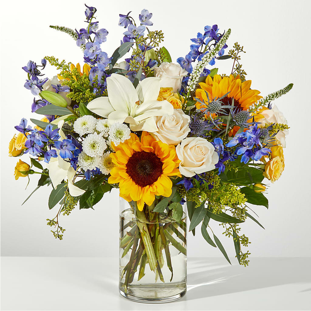 Wonderfully Sunny Bouquet – Floral Design At Evergreen Llc, Princeton NC