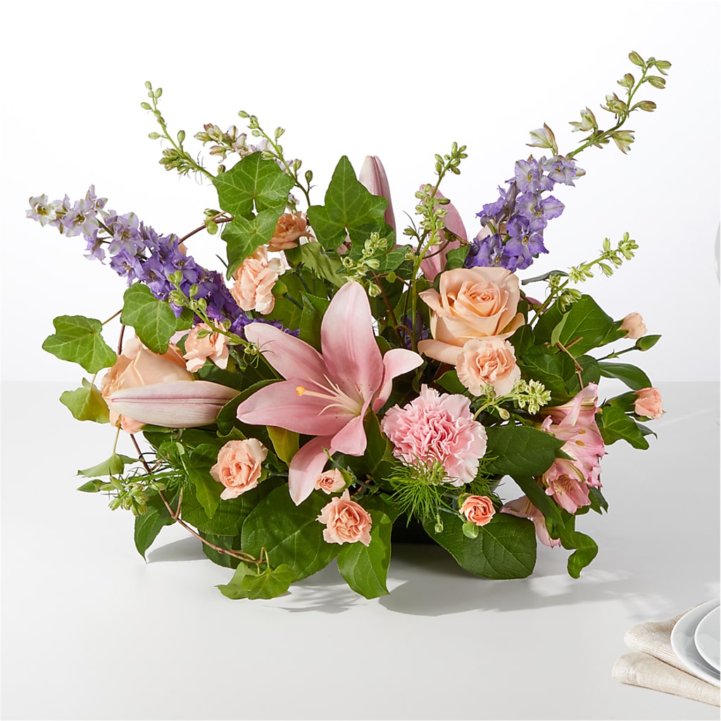 Blossom Time Centerpiece – Floral Design At Evergreen Llc, Princeton NC