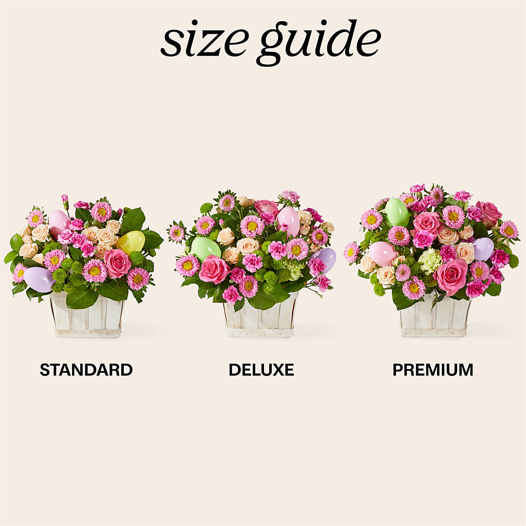 Get Eggcited Basket – Floral Design At Evergreen Llc, Princeton NC