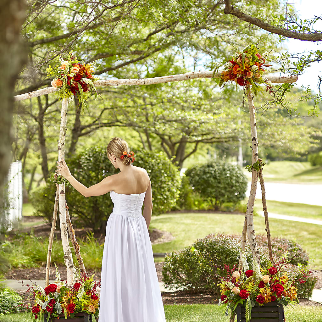 Arbor of Love Archway – Floral Design At Evergreen Llc, Princeton NC