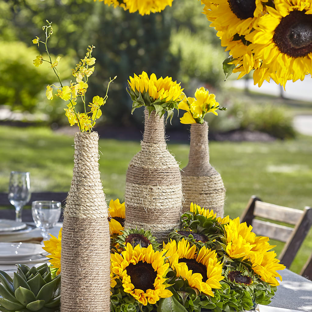 Sublime Garden Centerpiece – Floral Design At Evergreen Llc, Princeton NC
