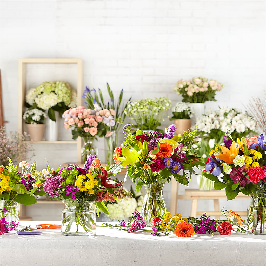 Bold & Bright – A Florist Original –  Floral Design At Evergreen Llc, Princeton NC