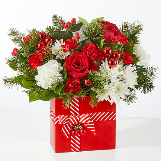 Presents Under the Tree Bouquet –  Floral Design At Evergreen Llc, Princeton NC
