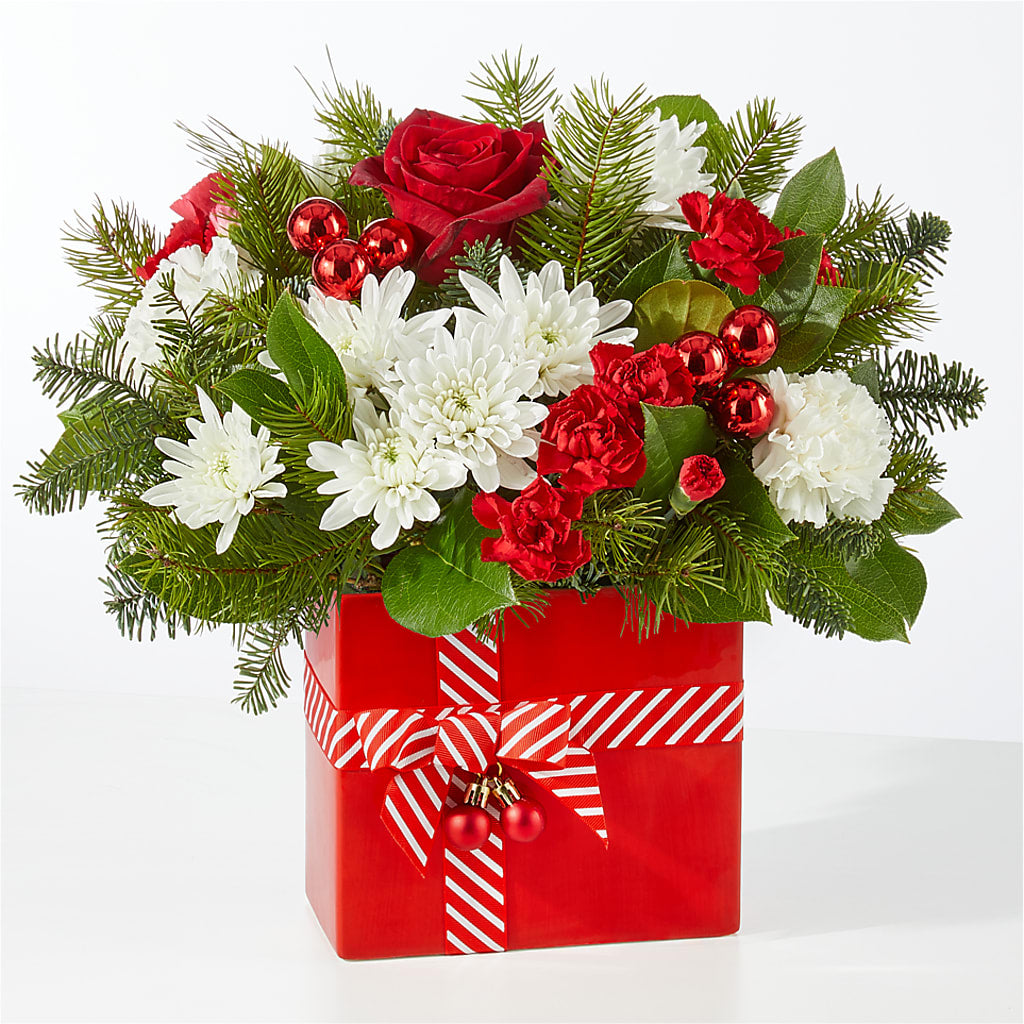 Presents Under the Tree Bouquet –  Floral Design At Evergreen Llc, Princeton NC