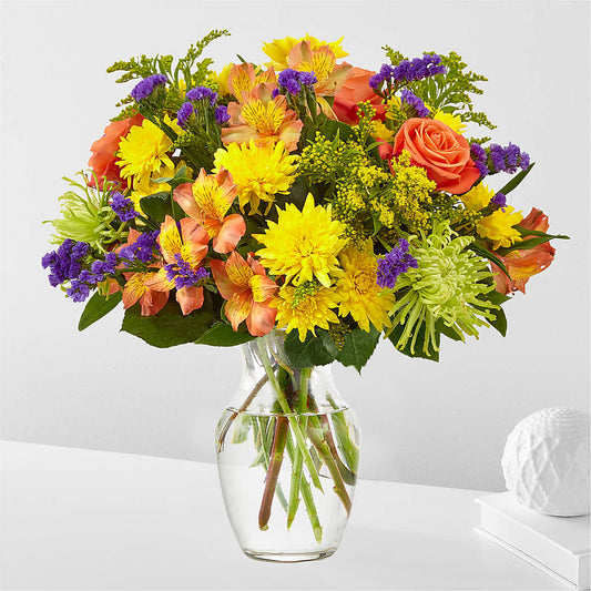 Marmalade Skies Bouquet –  Floral Design At Evergreen Llc, Princeton NC