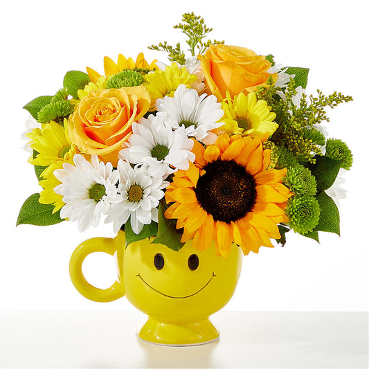 Be Happy Bouquet –  Floral Design At Evergreen Llc, Princeton NC
