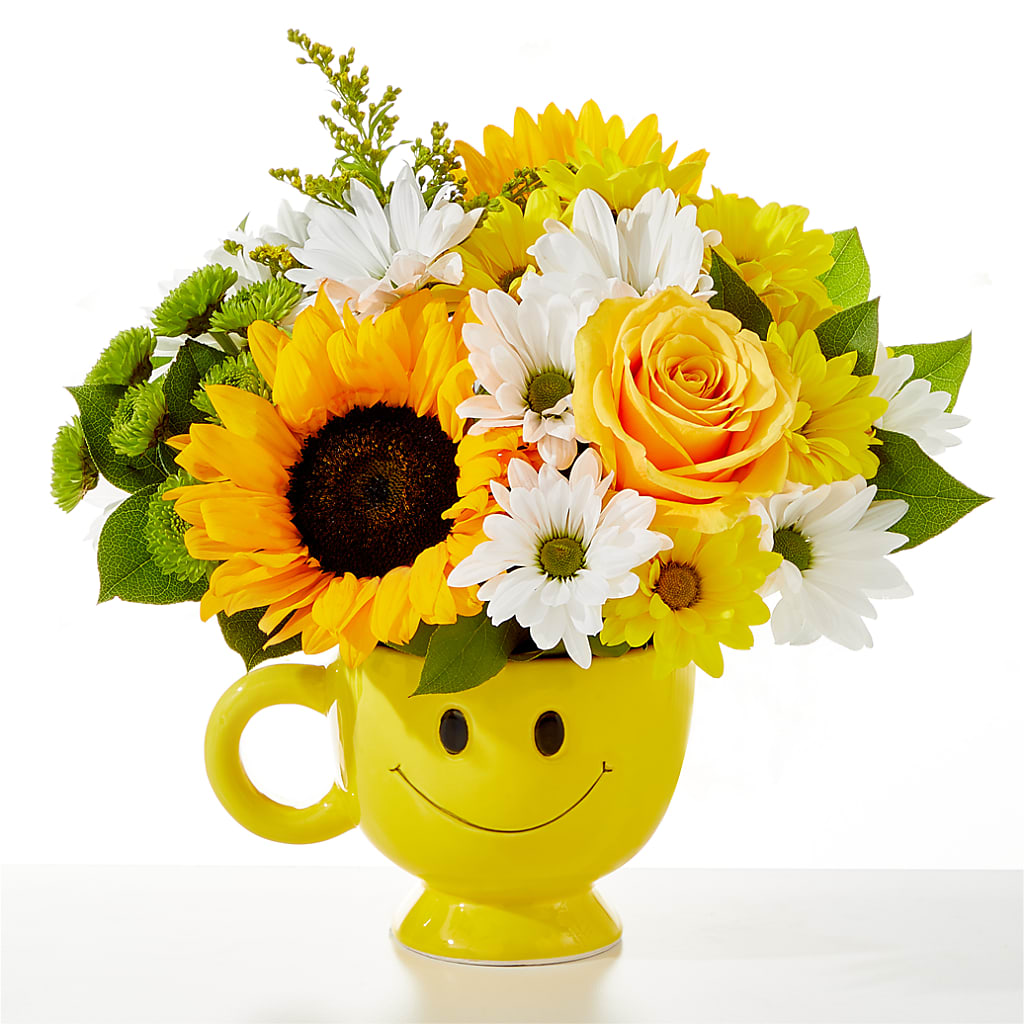 Be Happy Bouquet –  Floral Design At Evergreen Llc, Princeton NC