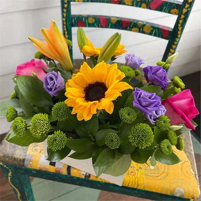 Best Day Box Bouquet –  Floral Design At Evergreen Llc, Princeton NC