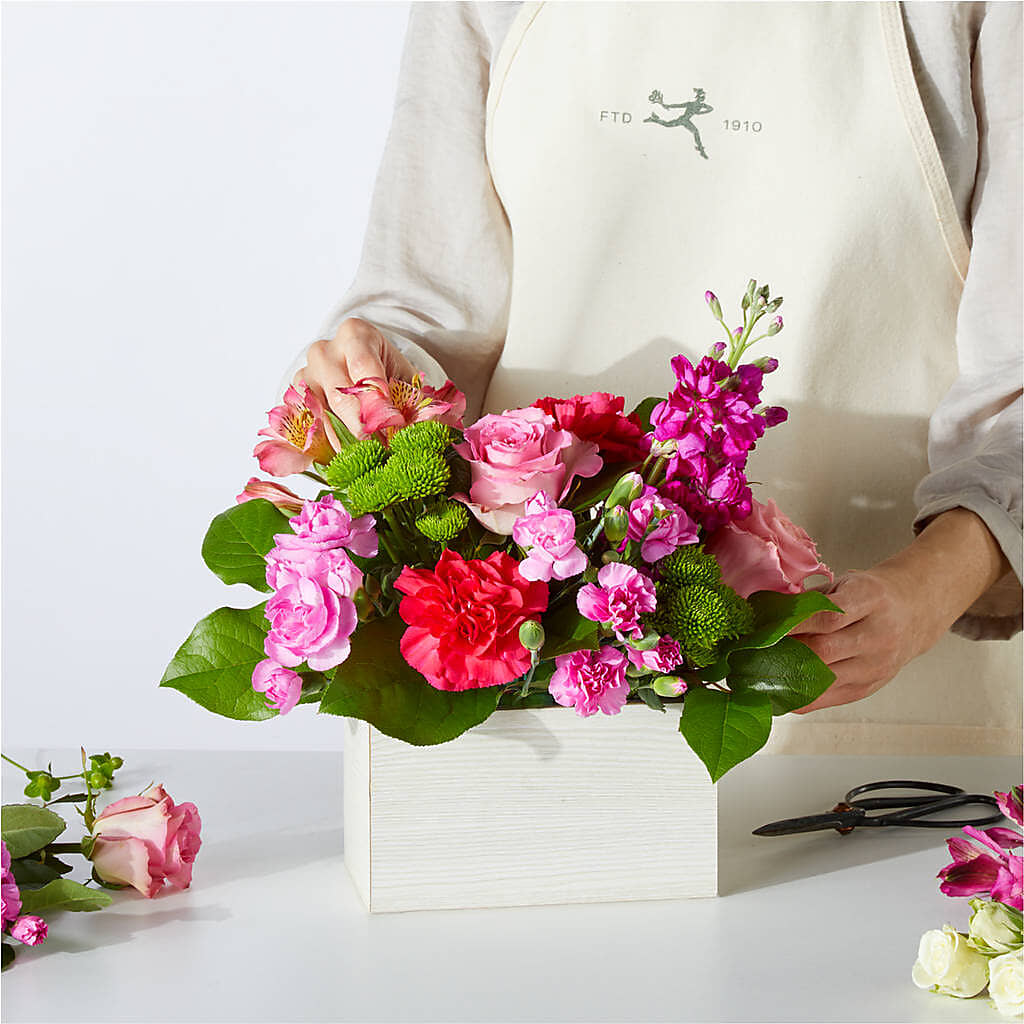 Sweetberry Box – A Florist Original –  Floral Design At Evergreen Llc, Princeton NC
