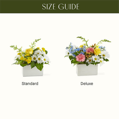 Sun Salutation Box Bouquet –  Floral Design At Evergreen Llc, Princeton NC