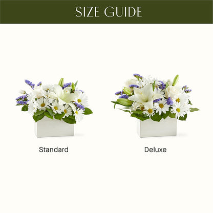 Beyond Blue Box Bouquet –  Floral Design At Evergreen Llc, Princeton NC