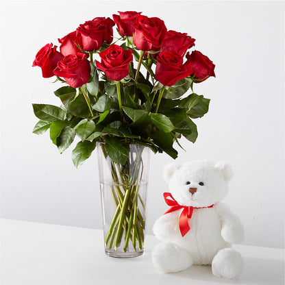 Romantic Long Stem Red Rose Bouquet Bundles –  Floral Design At Evergreen Llc, Princeton NC
