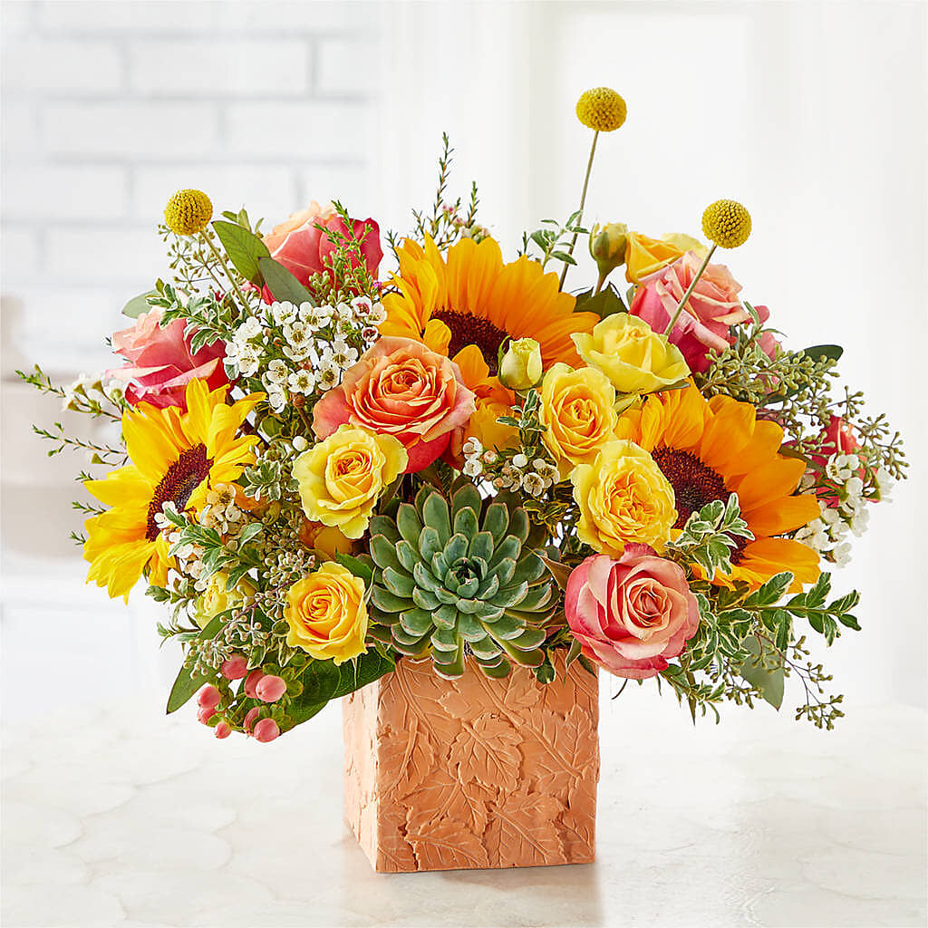 Sunflower Season Bouquet –  Floral Design At Evergreen Llc, Princeton NC