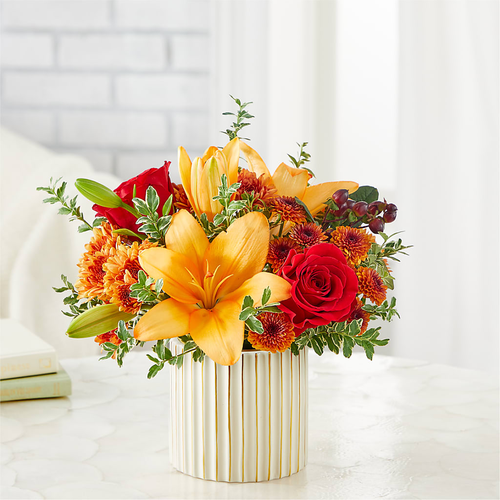 Scarlet Skies Bouquet –  Floral Design At Evergreen Llc, Princeton NC