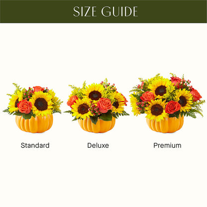 Pick of the Patch Pumpkin Bouquet –  Floral Design At Evergreen Llc, Princeton NC