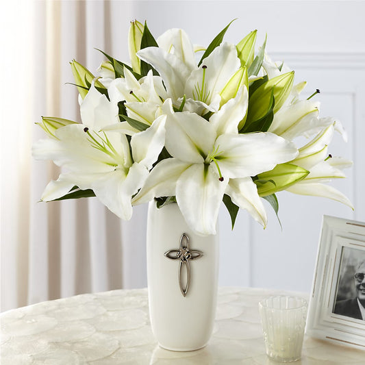 Faithful Blessings Bouquet – FLORAL DESIGN AT EVERGREEN LLC, Princeton NC
