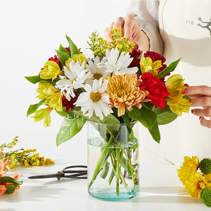 Fall Delight – A Florist Original –  Floral Design At Evergreen Llc, Princeton NC